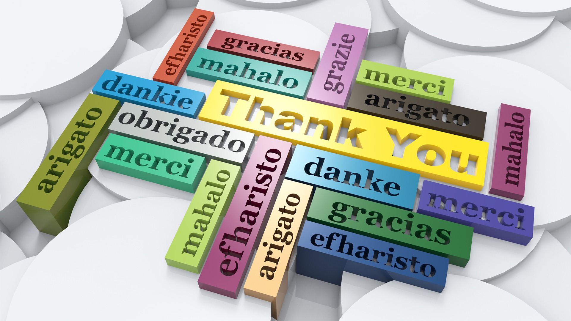 Thank you in different languages