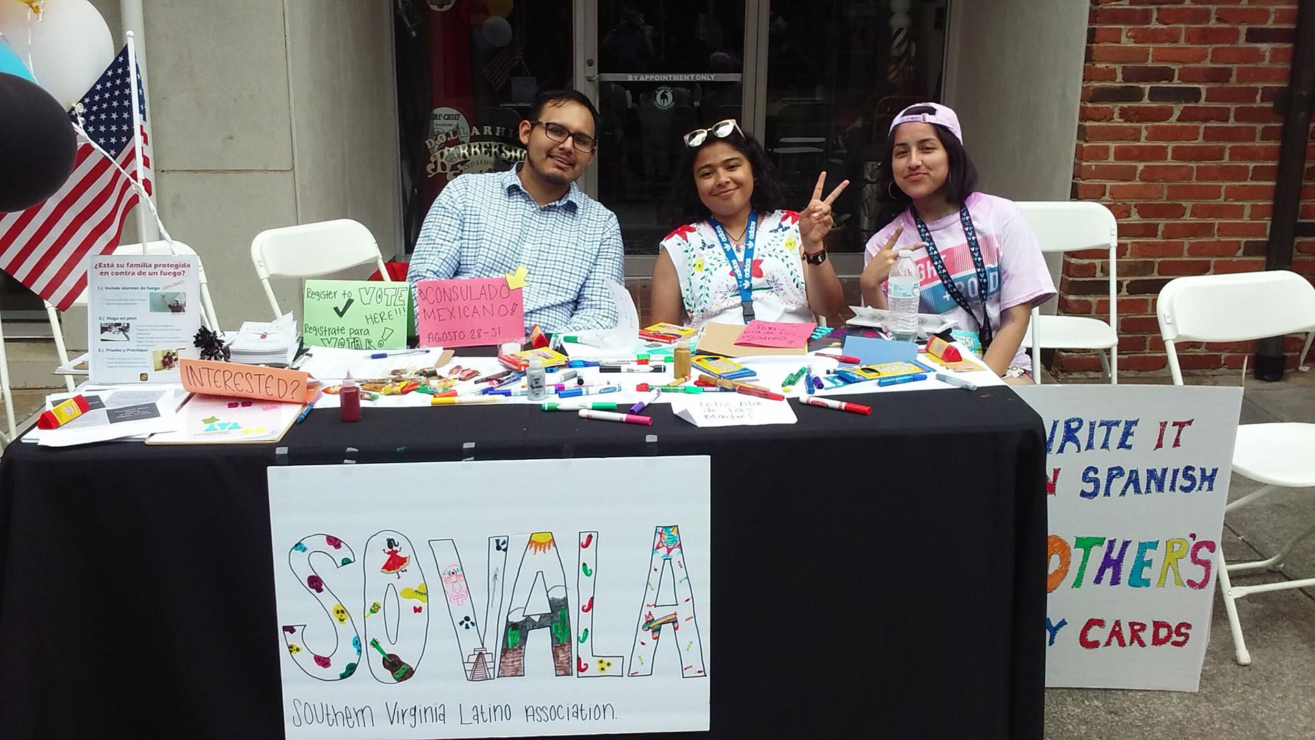 sovala-2018 SOVALA team members at table